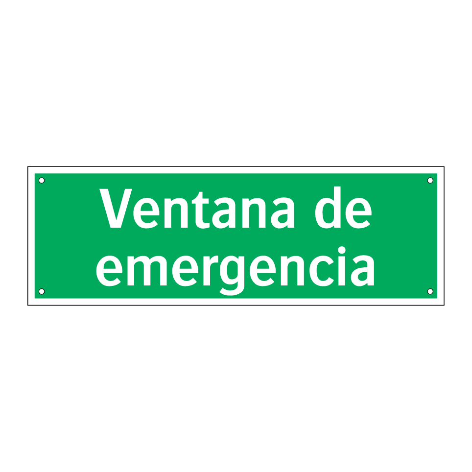 Ventana de emergencia