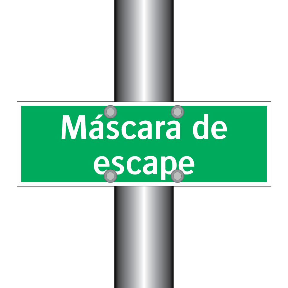 Máscara de escape