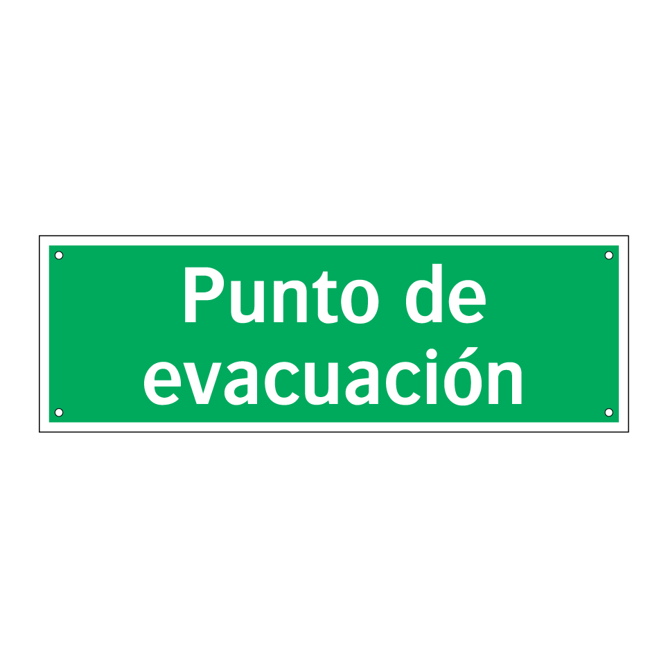 Punto de evacuación