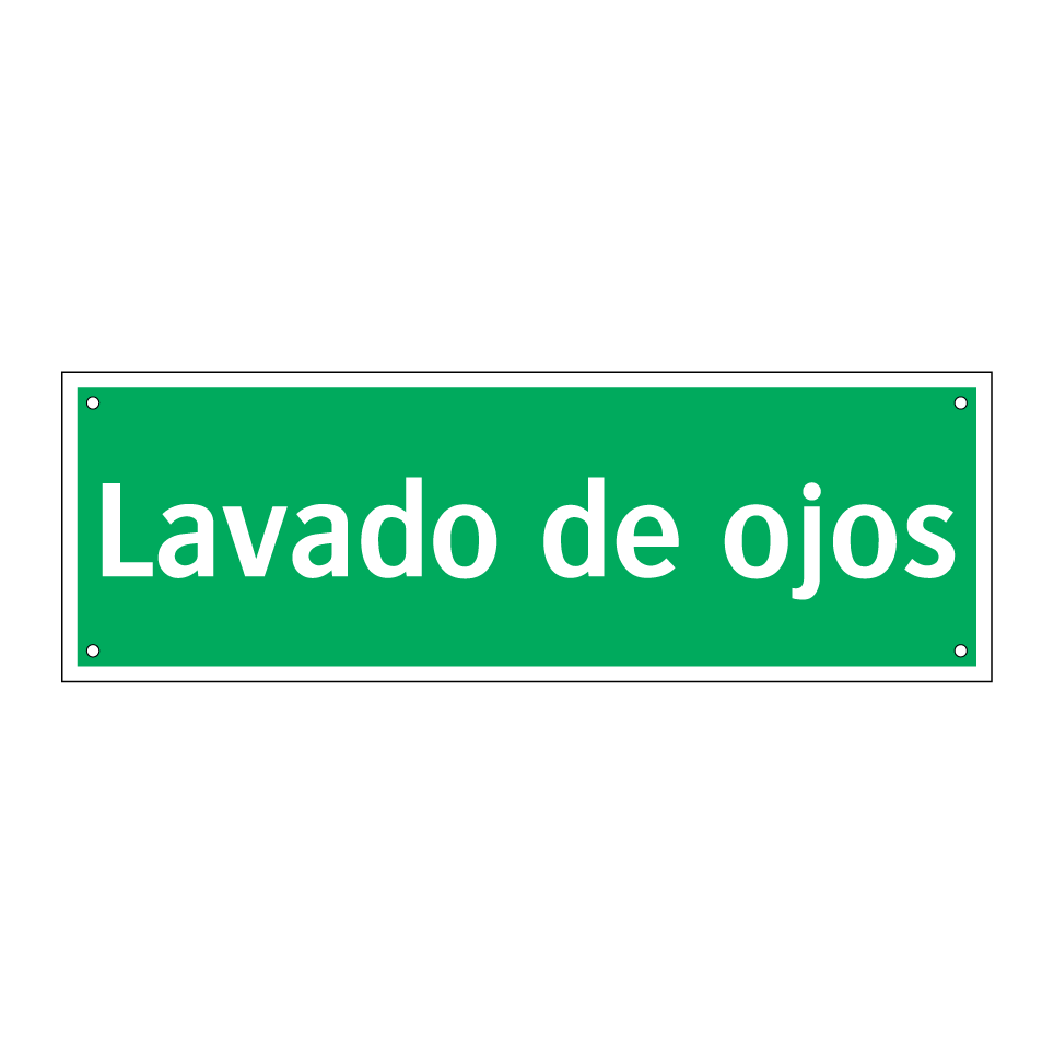 Lavado de ojos