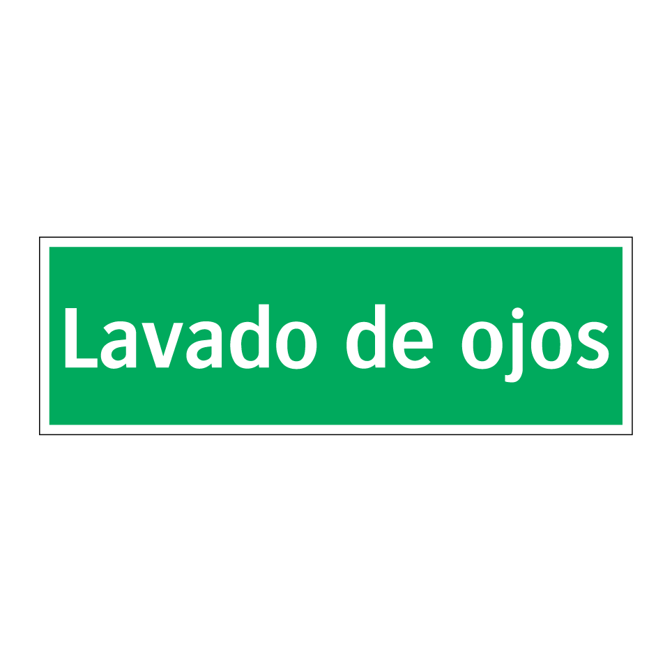 Lavado de ojos