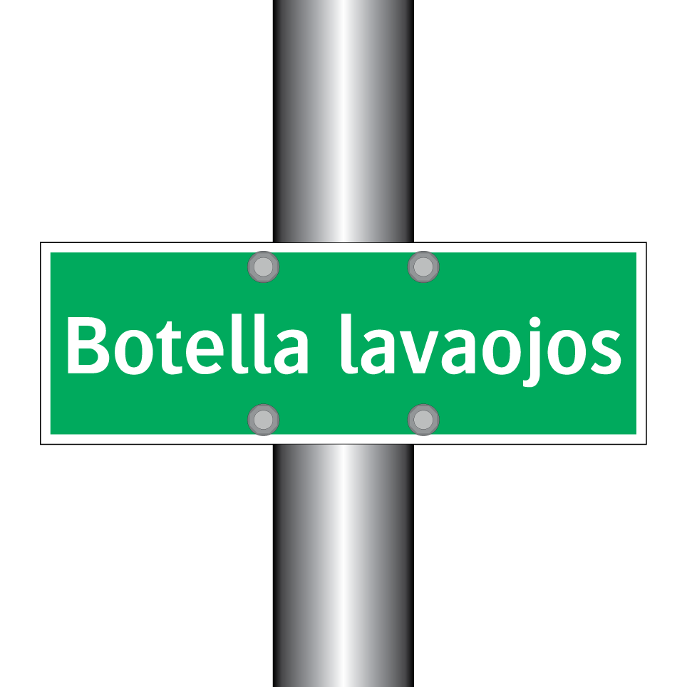 Botella lavaojos