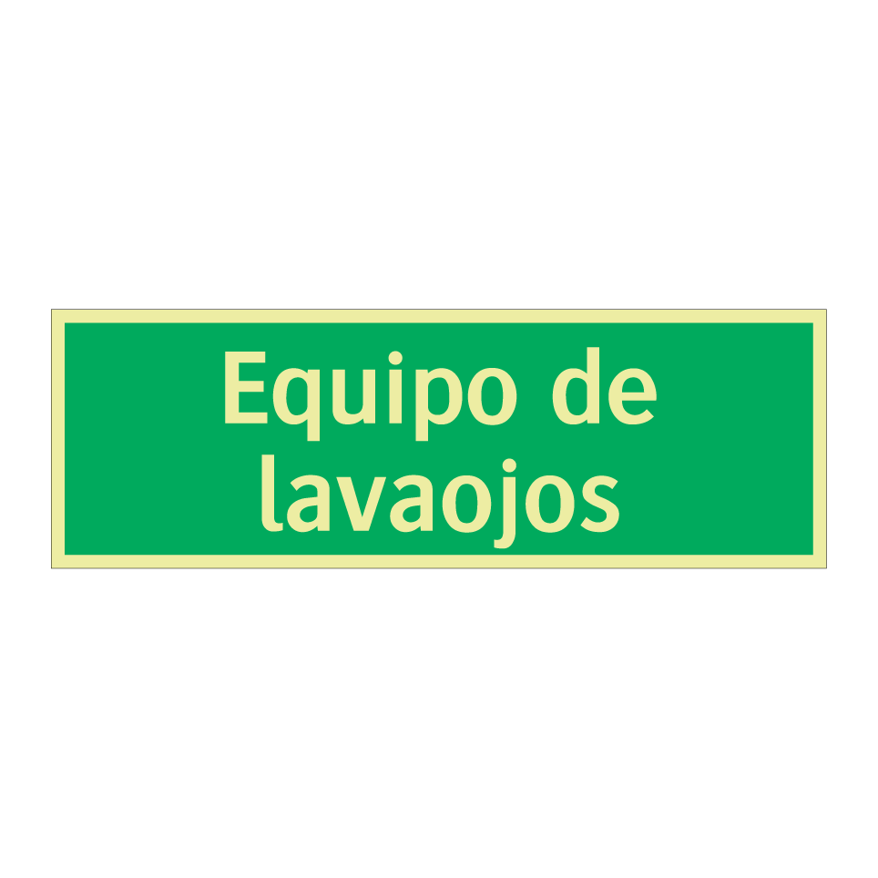 Equipo de lavaojos