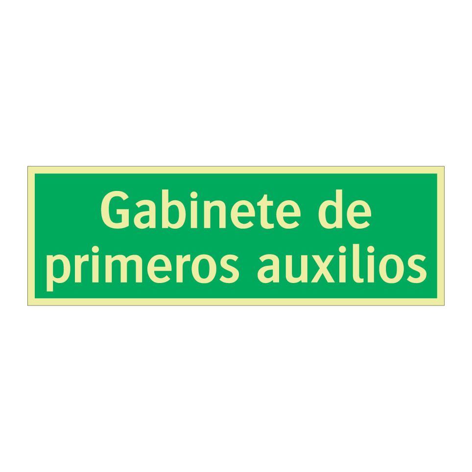 Gabinete de primeros auxilios