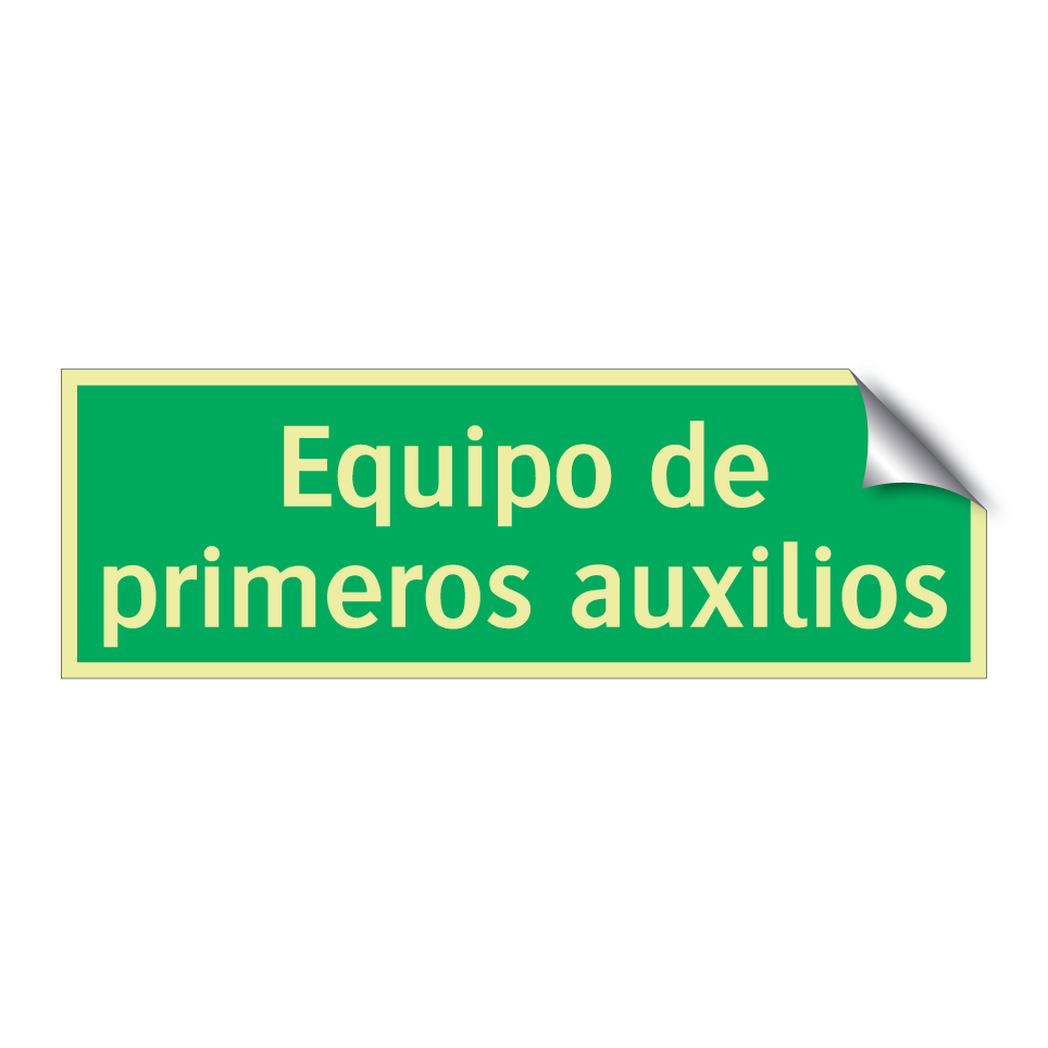 Equipo de primeros auxilios