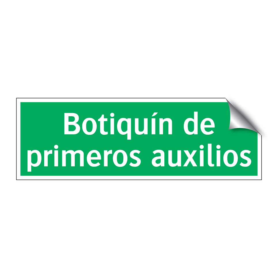 Botiquín de primeros auxilios