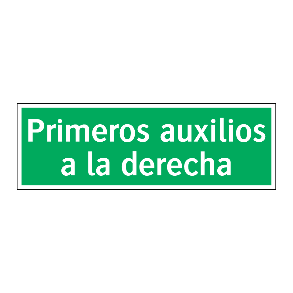 Primeros auxilios a la derecha