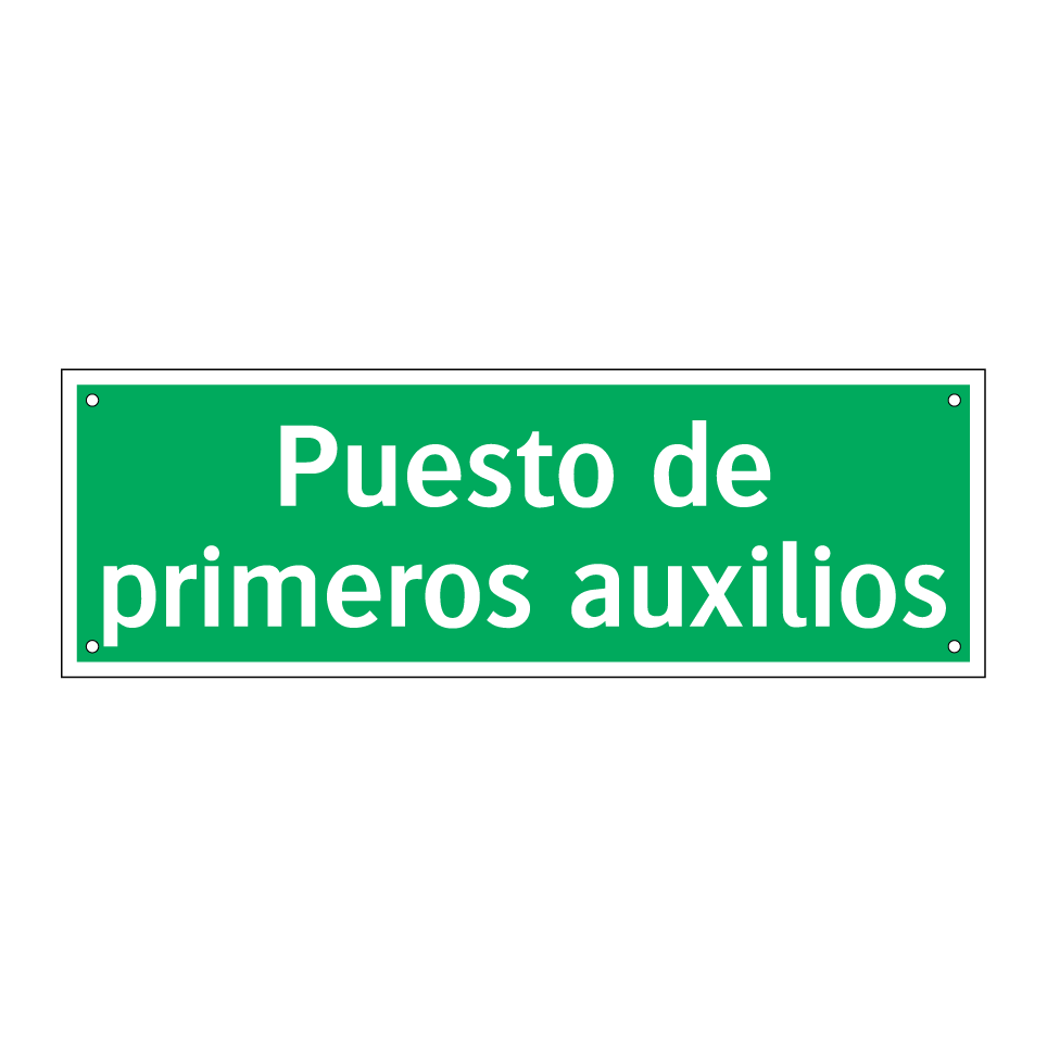 Puesto de primeros auxilios