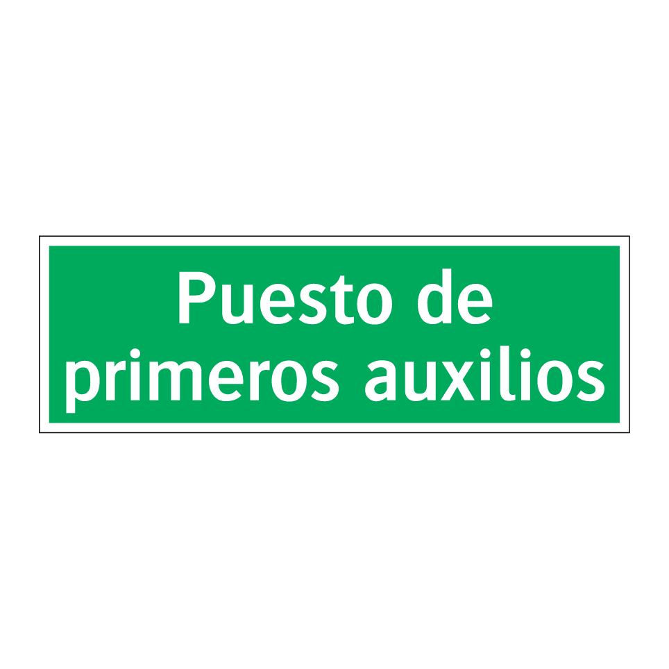 Puesto de primeros auxilios