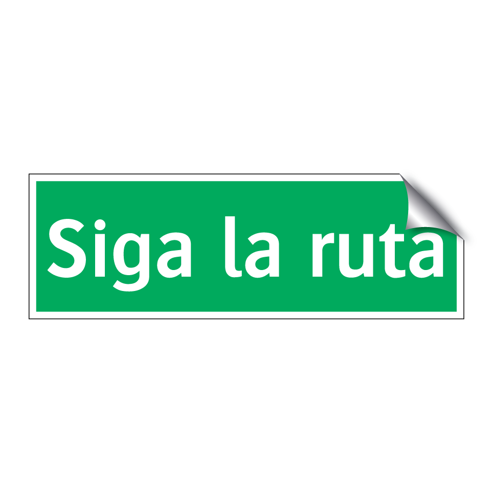 Siga la ruta