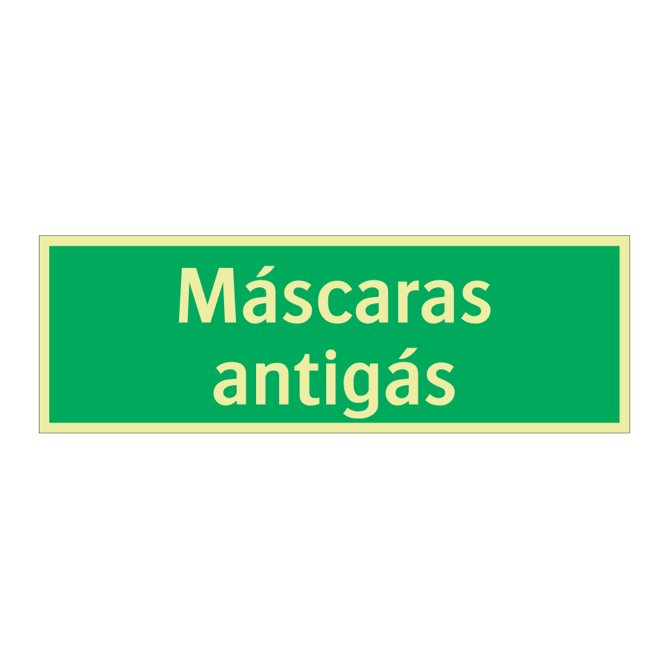 Máscaras antigás