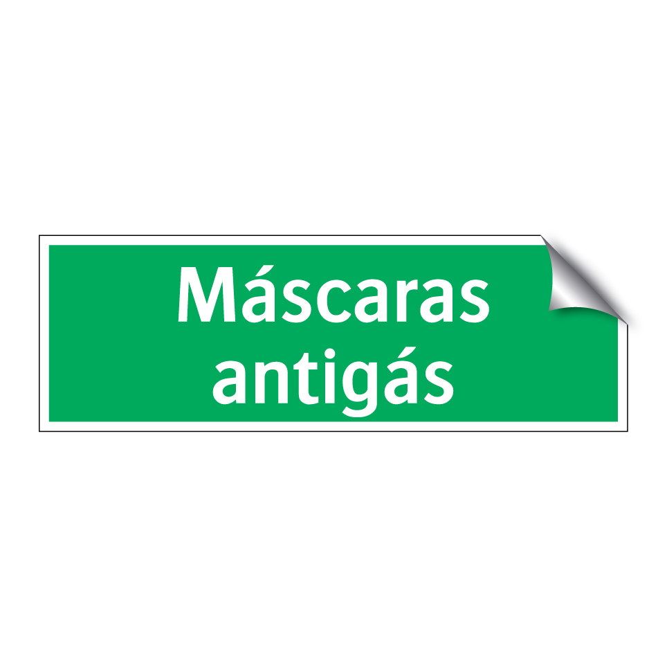 Máscaras antigás