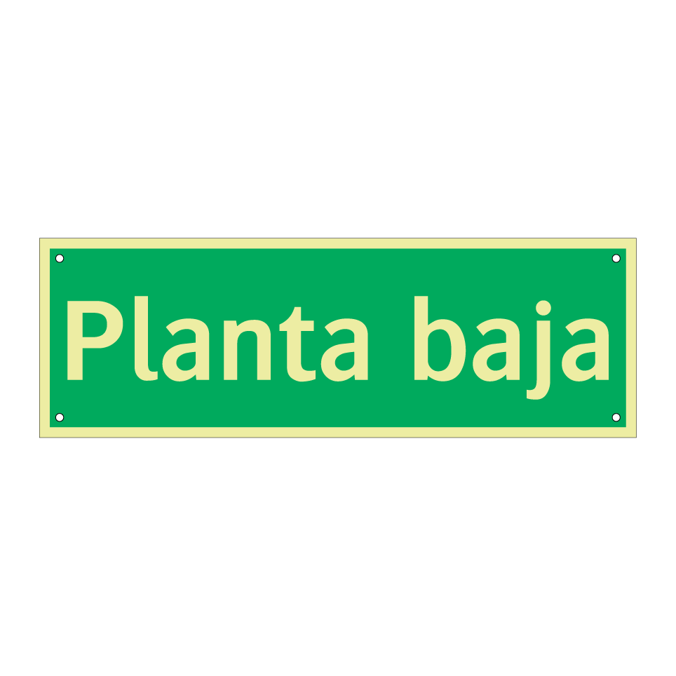Planta baja