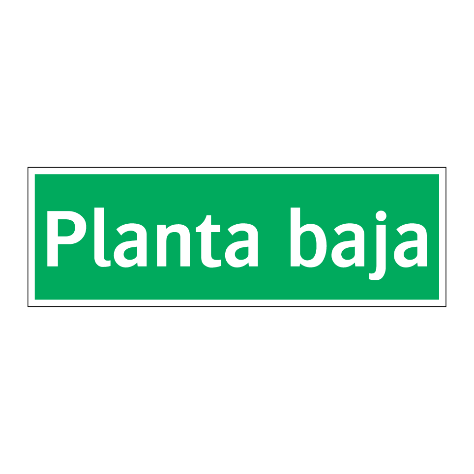 Planta baja