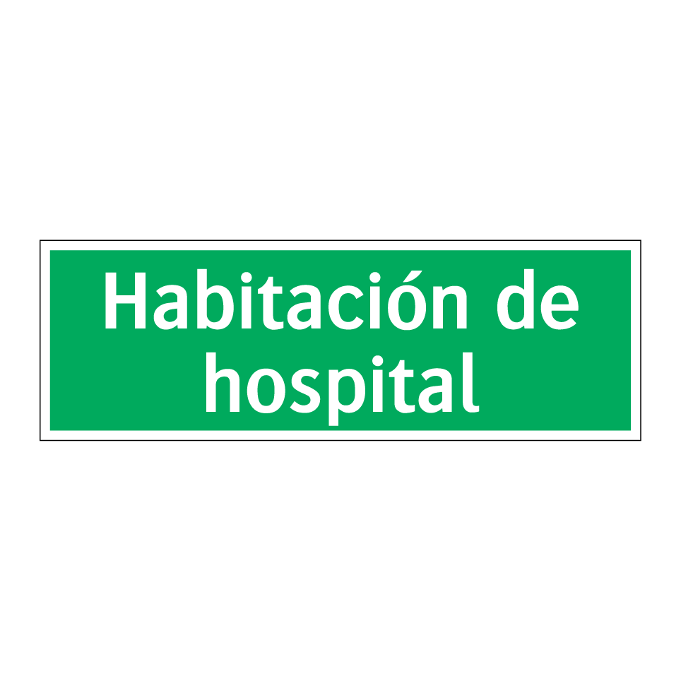 Habitación de hospital