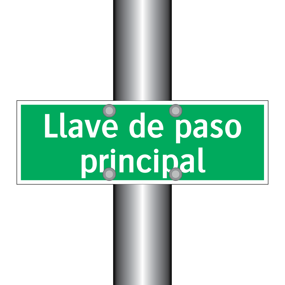Llave de paso principal