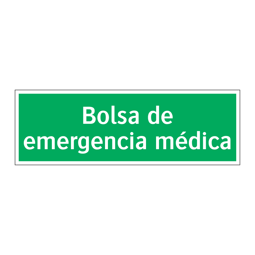 Bolsa de emergencia médica