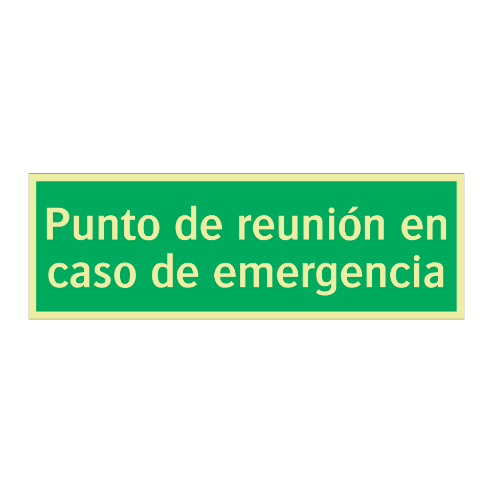 Punto de reunión en caso de emergencia
