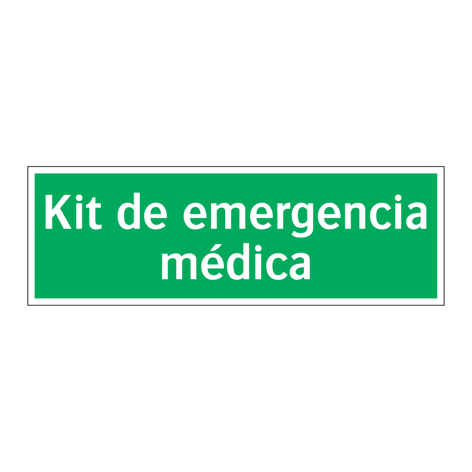 Kit de emergencia médica