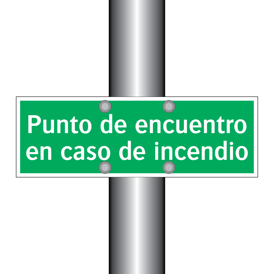 Punto de encuentro en caso de incendio