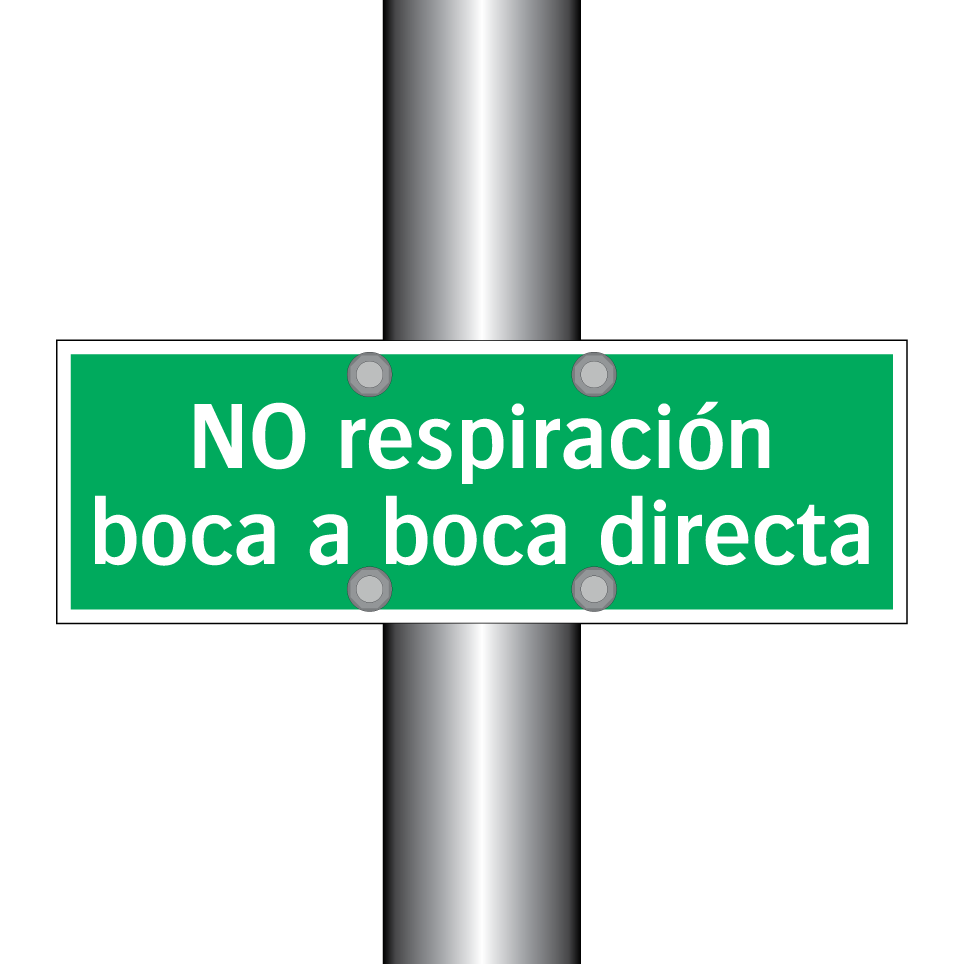 NO respiración boca a boca directa