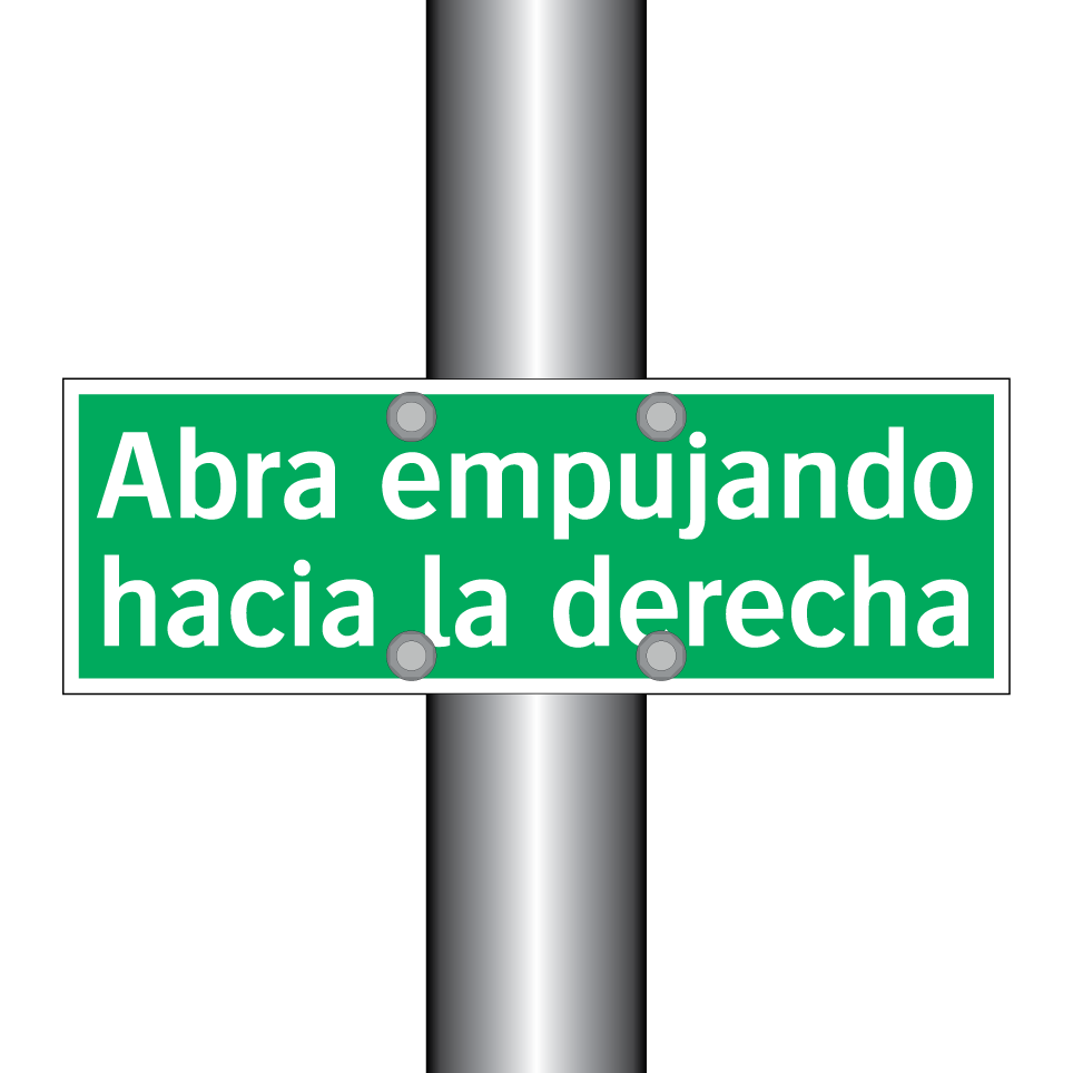 Abra empujando hacia la derecha