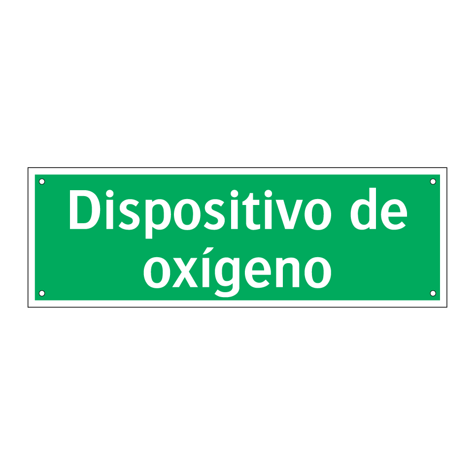 Dispositivo de oxígeno