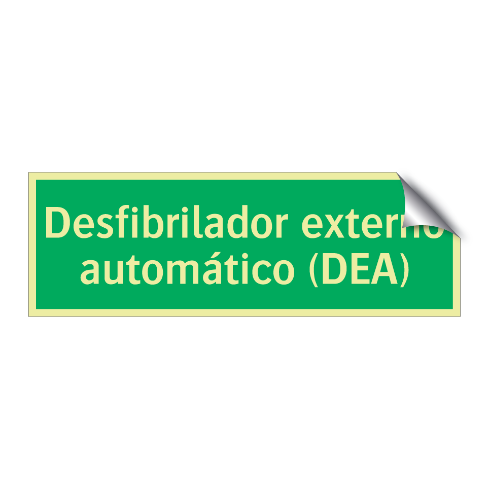 Desfibrilador externo automático (DEA)