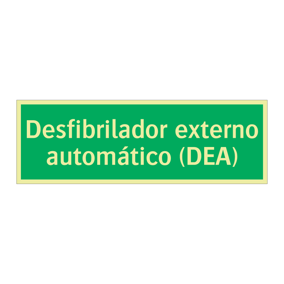 Desfibrilador externo automático (DEA)