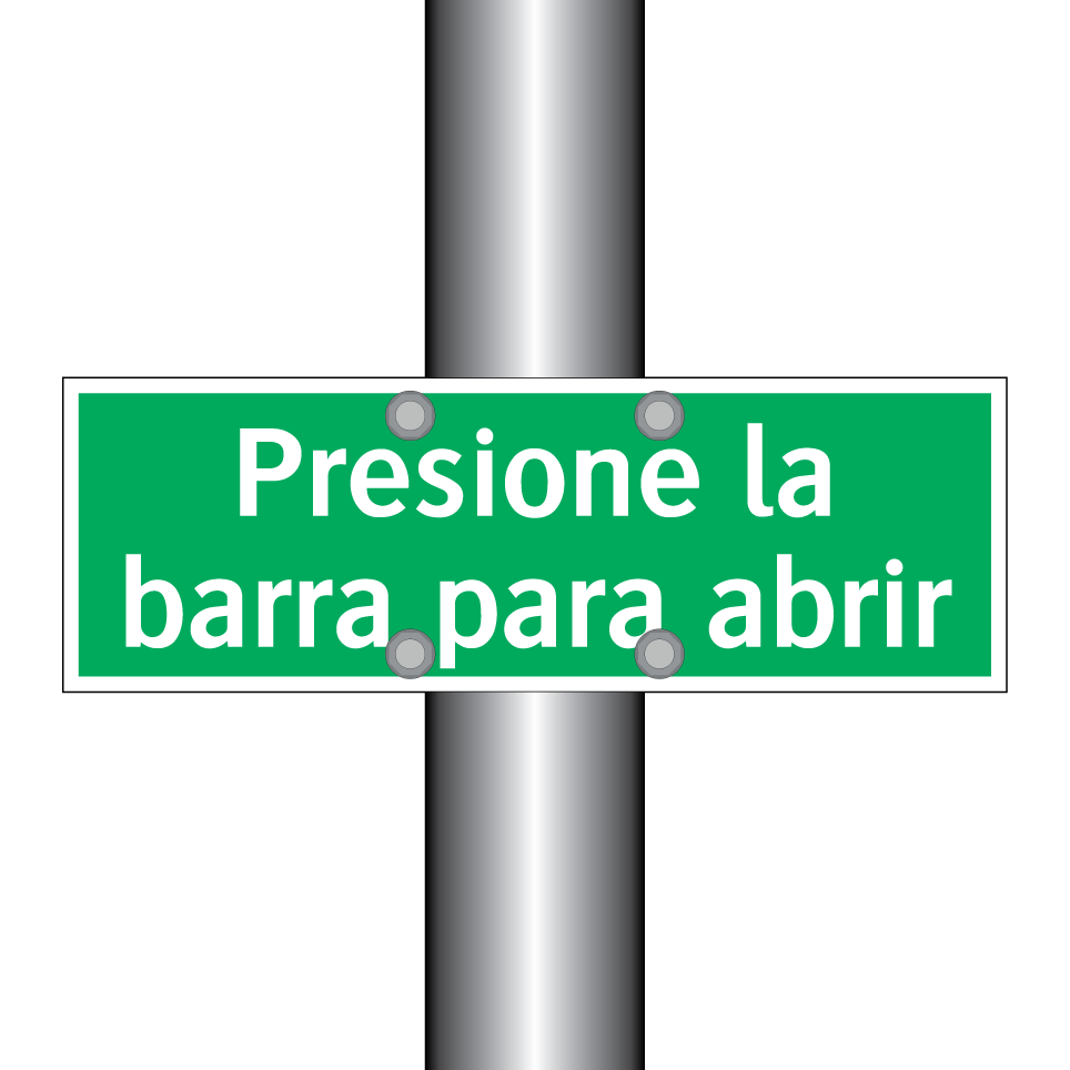Presione la barra para abrir