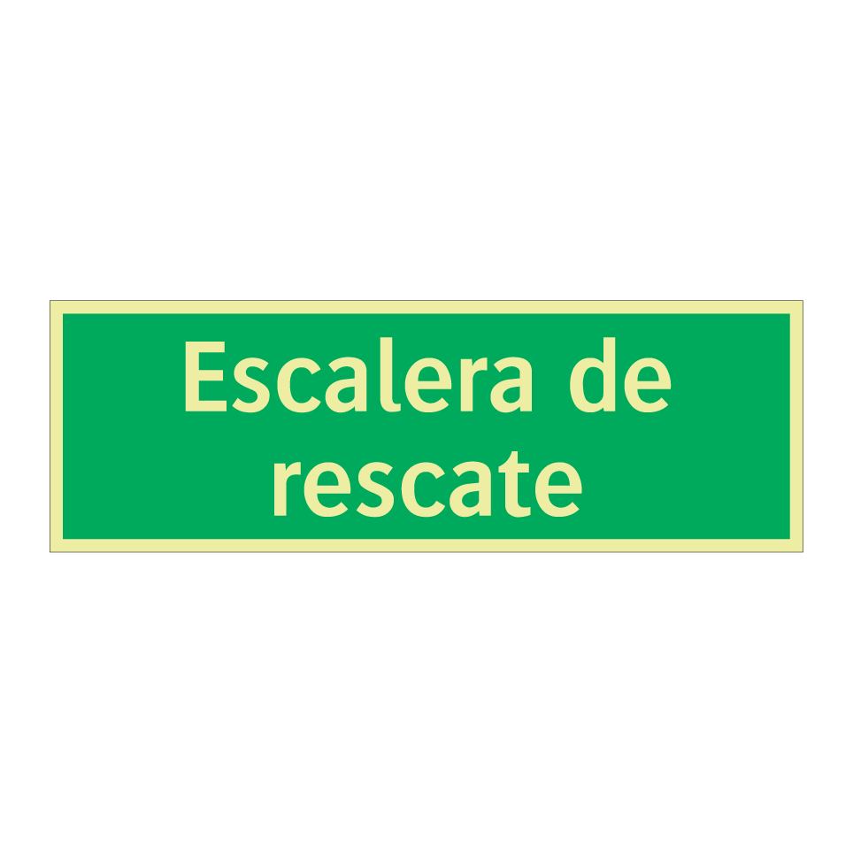 Escalera de rescate