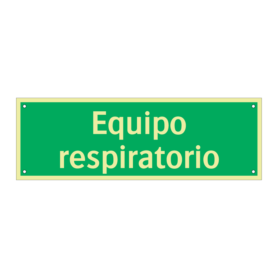 Equipo respiratorio