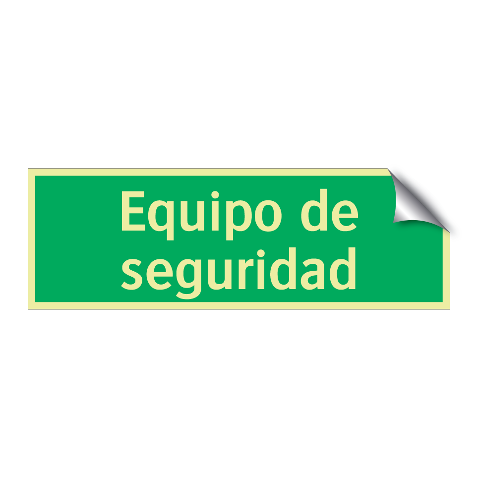 Equipo de seguridad
