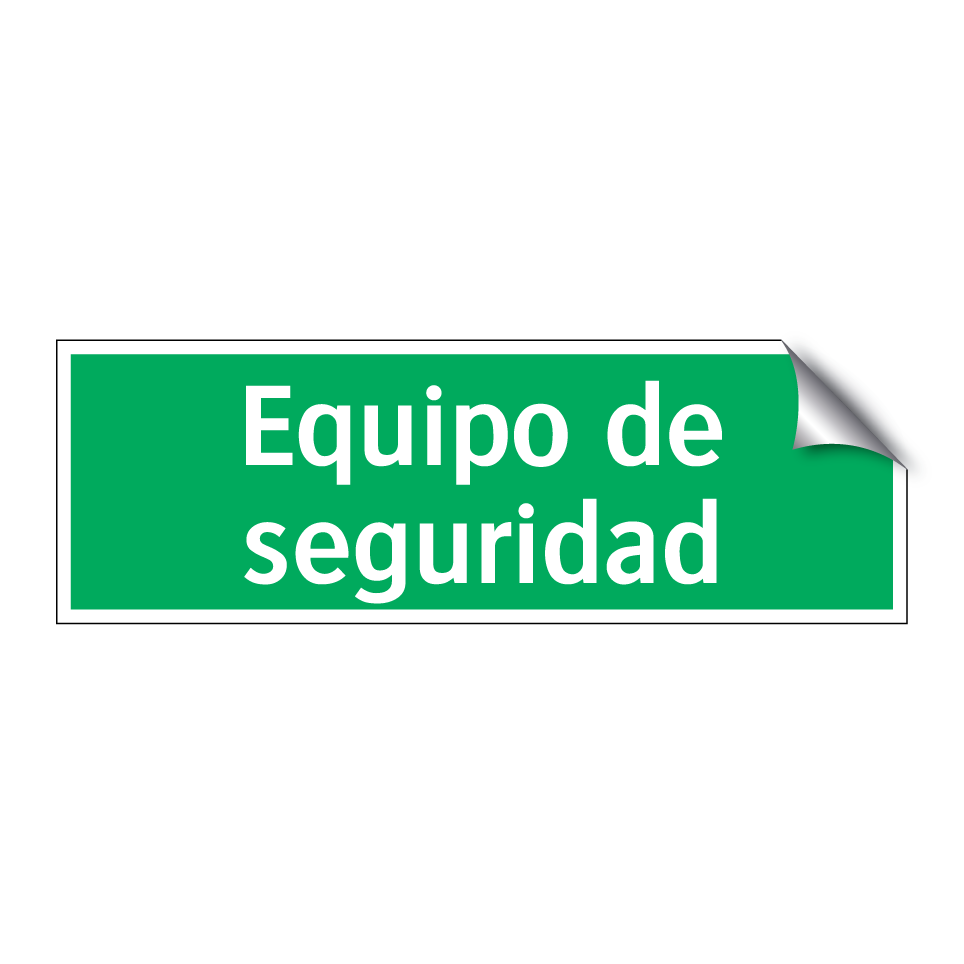 Equipo de seguridad