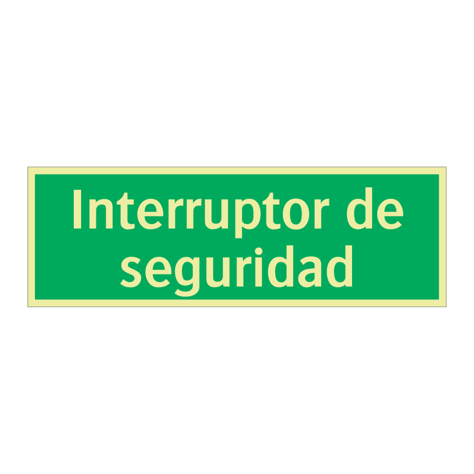 Interruptor de seguridad