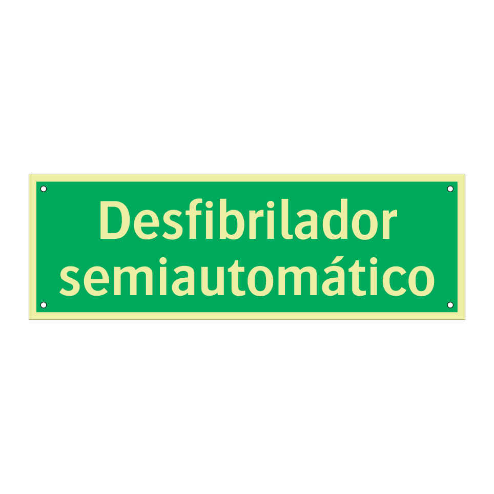 Desfibrilador semiautomático