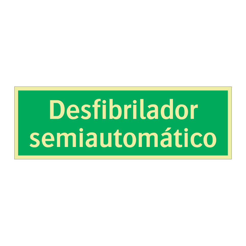 Desfibrilador semiautomático