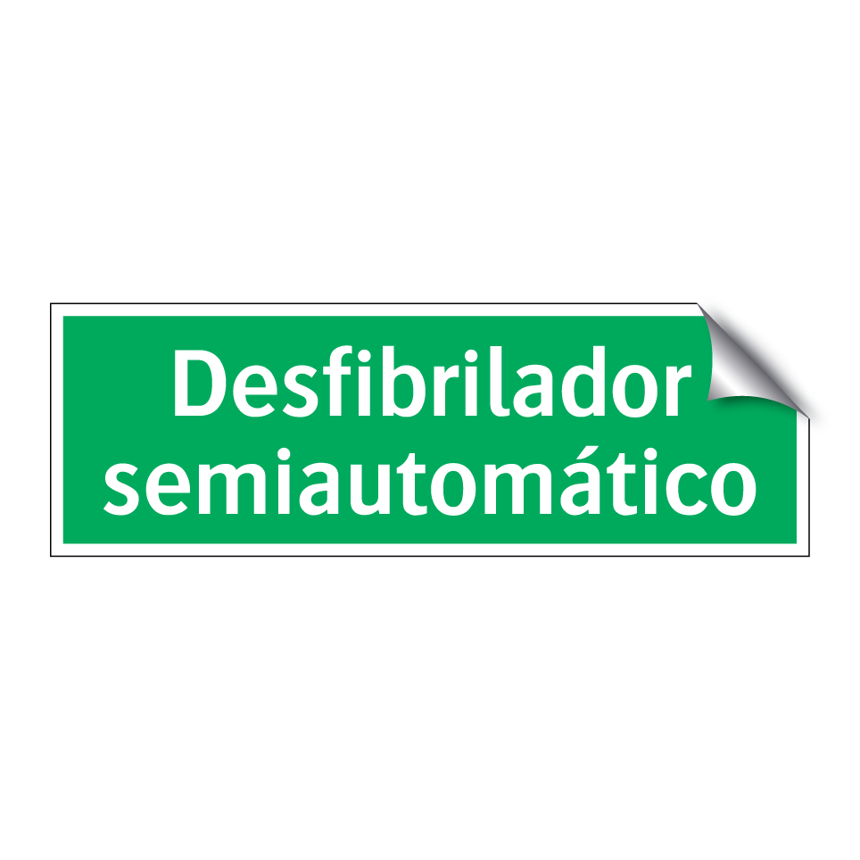 Desfibrilador semiautomático