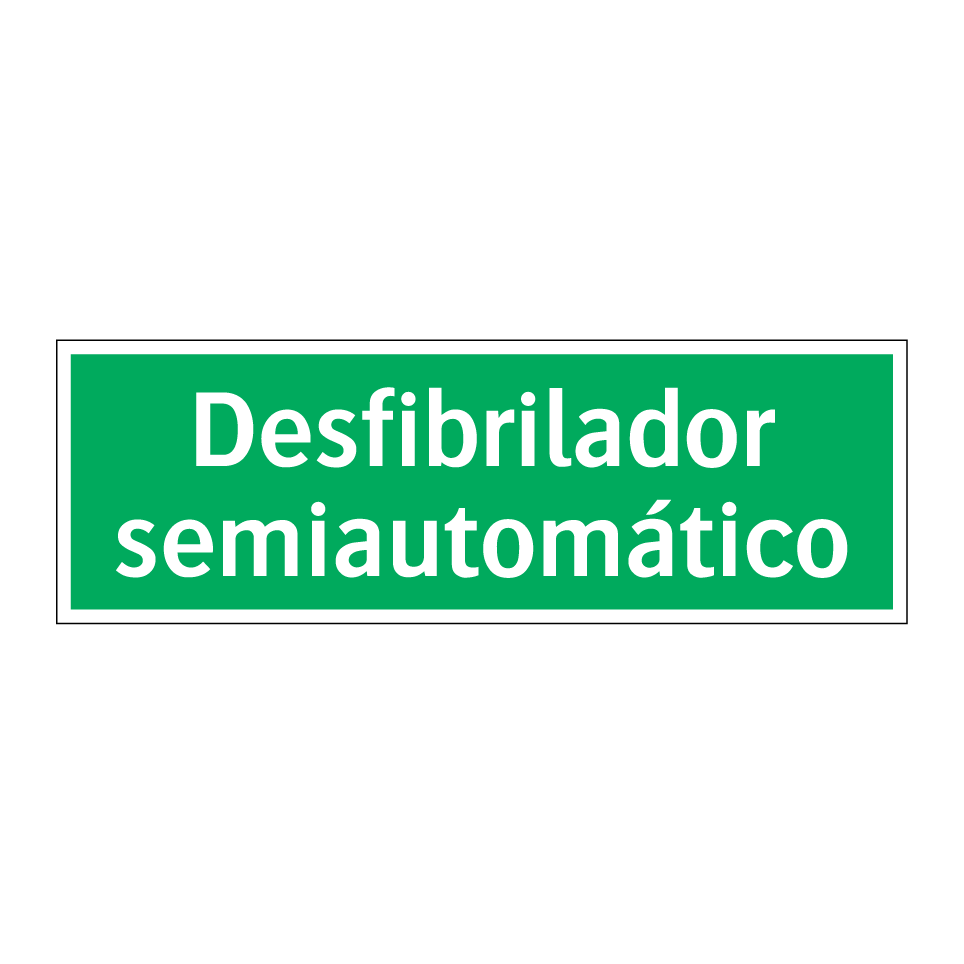 Desfibrilador semiautomático