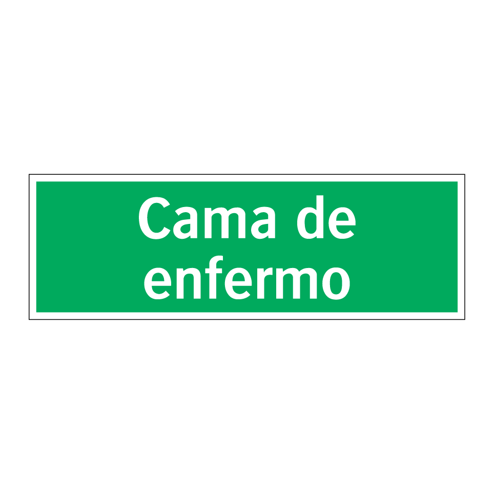 Cama de enfermo