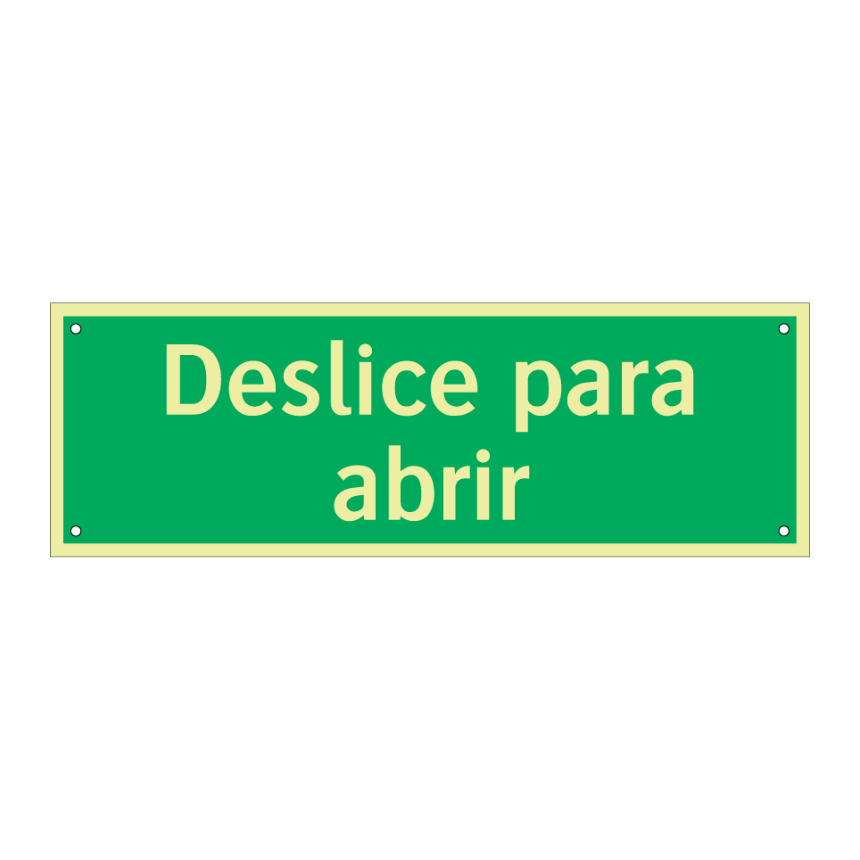 Deslice para abrir