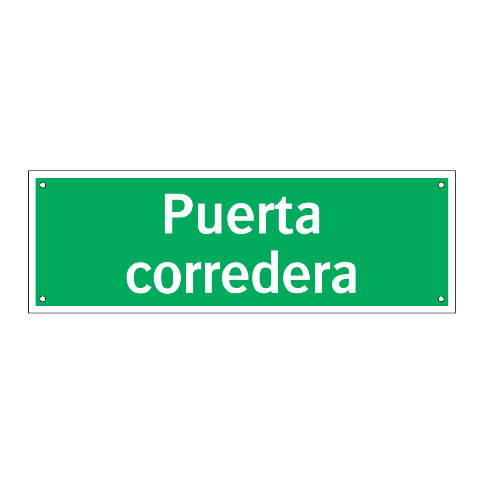 Puerta corredera