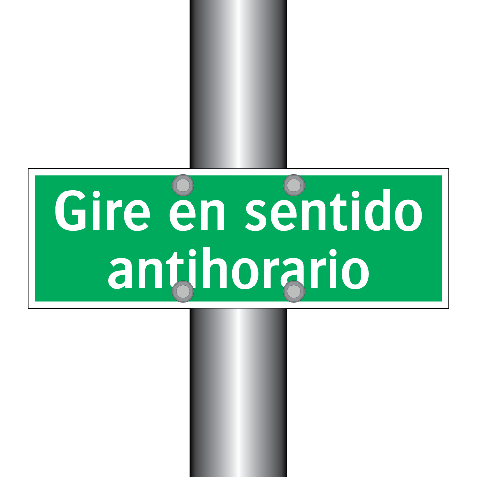 Gire en sentido antihorario