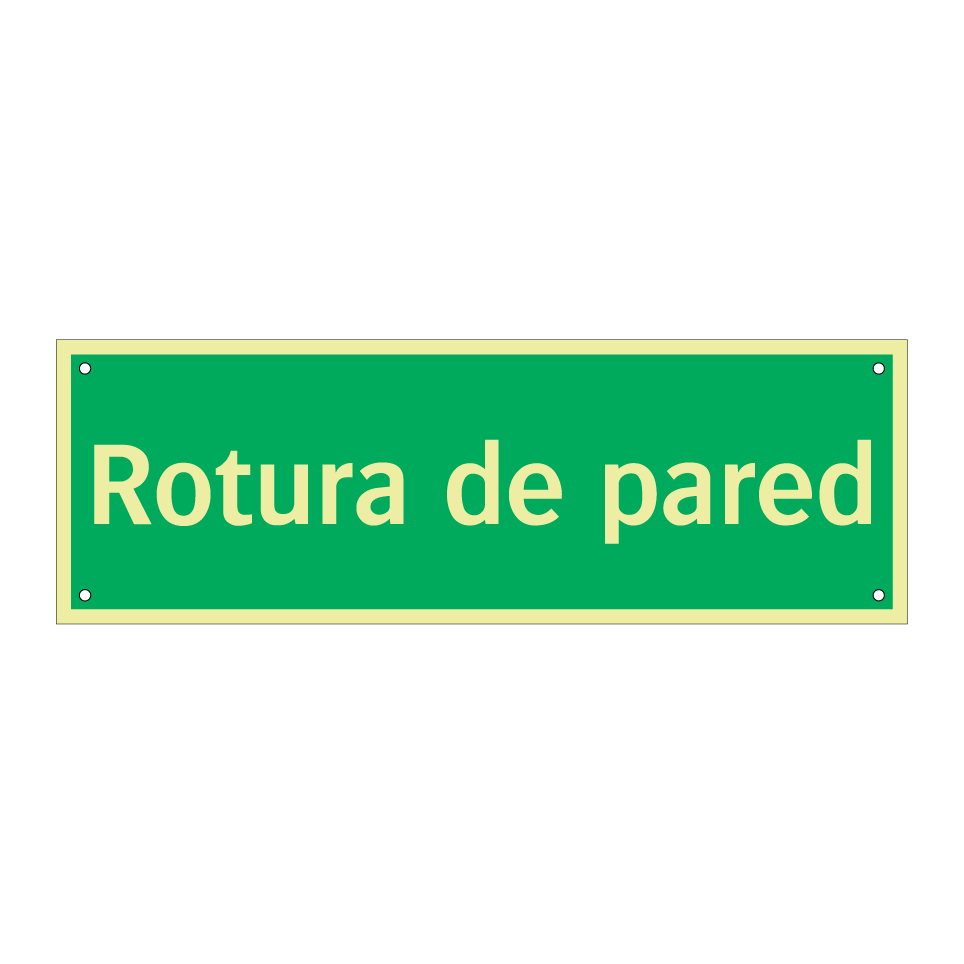 Rotura de pared