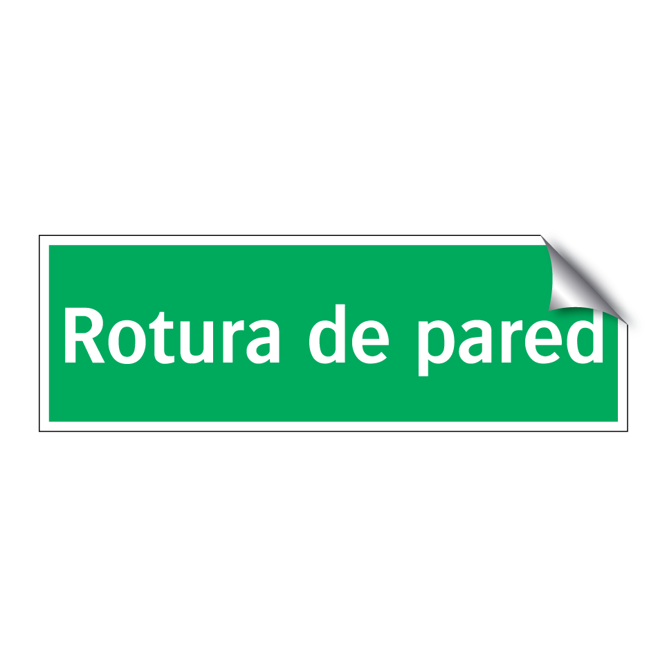 Rotura de pared