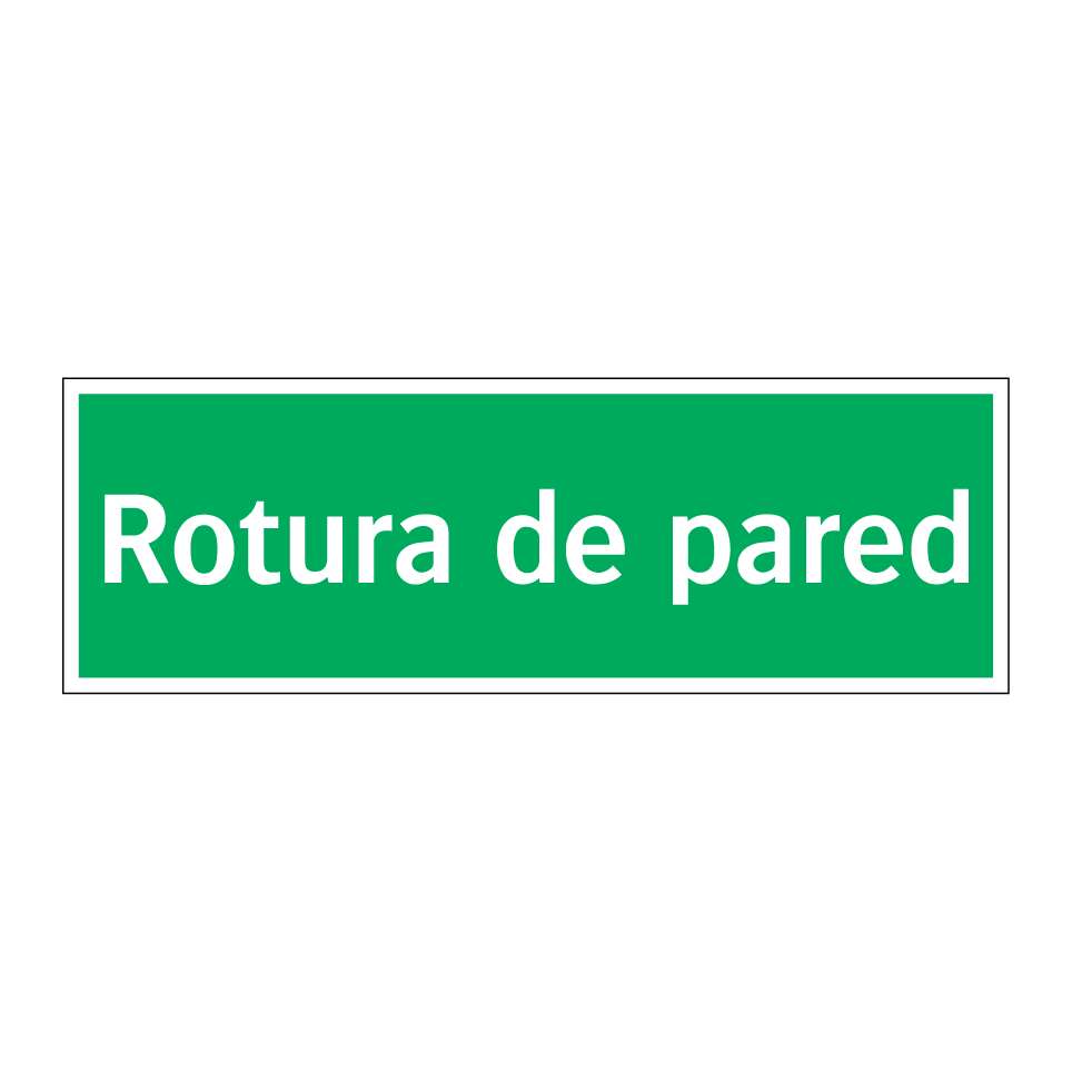 Rotura de pared