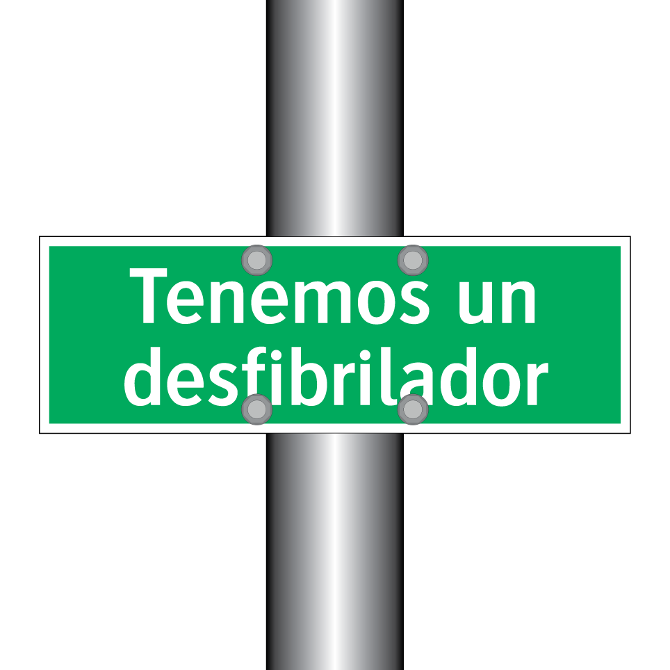 Tenemos un desfibrilador