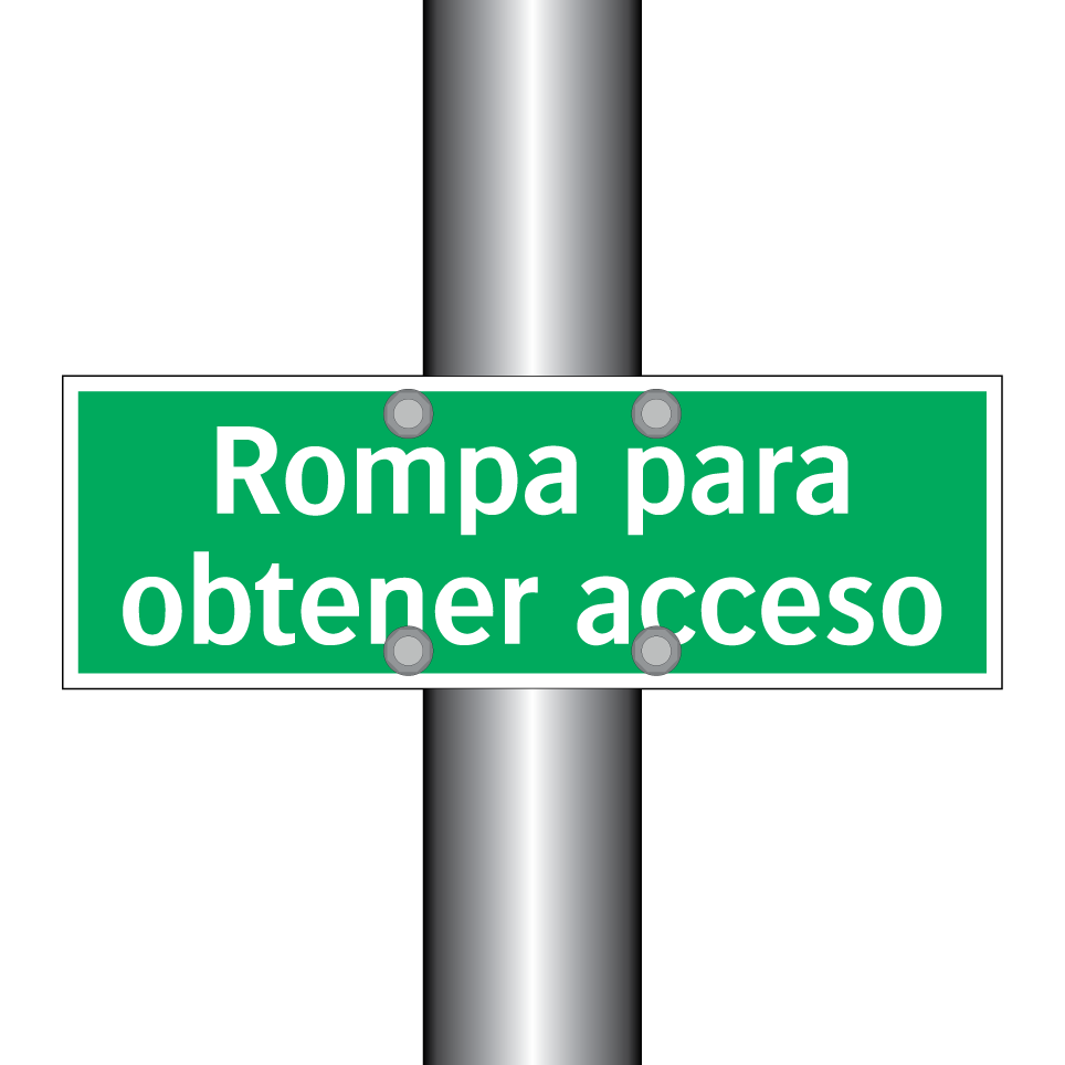 Rompa para obtener acceso