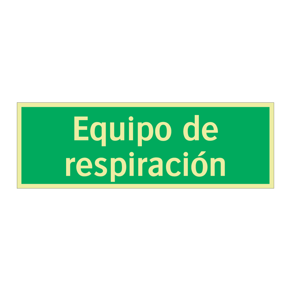 Equipo de respiración