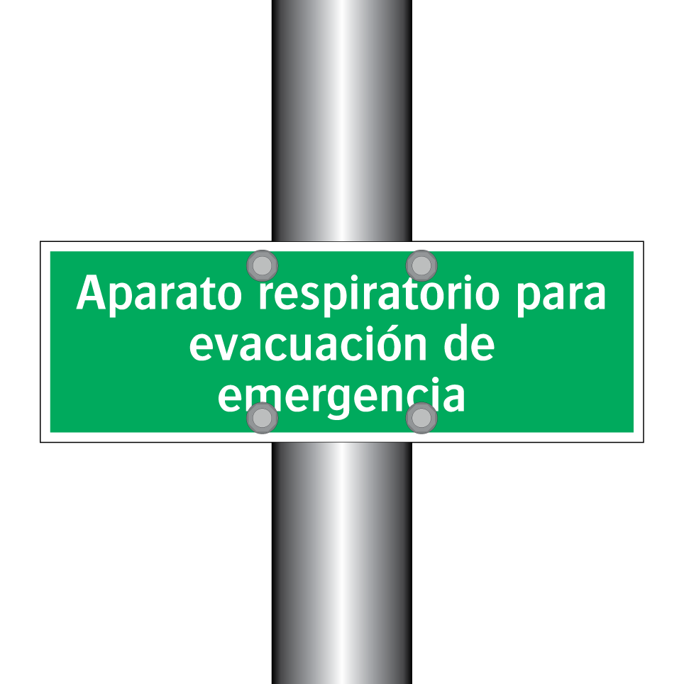 Aparato respiratorio para evacuación de emergencia